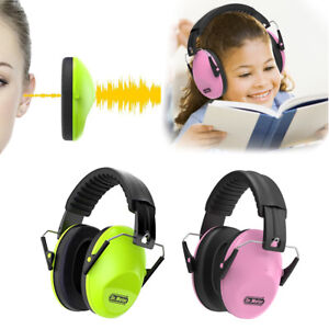 Kids Hearing Ear Protection Safety Muffs Noise Cancelling Headphones Child Baby