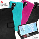 Wallet Flip Card Slot Stand Leather Case Cover For Huawei P30 / P30 Pro