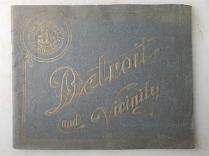 1909 Souvenir Photographic Views of Detroit (Michigan) & Vicinity - Picture 1 of 7