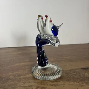 Hand Blown Art Glass Birds On A Branch - Picture 1 of 7