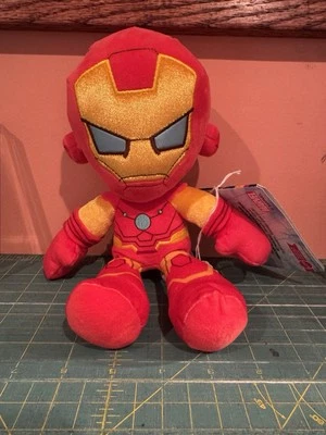 Peluche Marvel 8 pulgadas Iron Man - Nuevo - Nuevo Mattel 2023 Foto 1 de 4