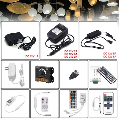 Accesorios Conector de CC remoto de alimentación para tira de luz módulo COB 5050 5730 5054 Foto 1 de 4