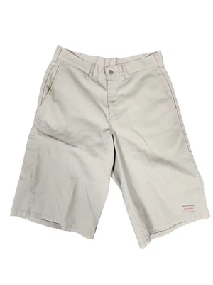 Pantalones Cortos de Trabajo Dickies Para Hombres 30 Caqui Chino Frente Plano Bolsillo Utilitario WS14078 Foto 1 de 4