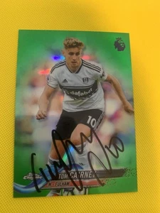 Tom Cairney Signed Topps Chrome Green /99 With COA - Fulham / Scotland - Picture 1 of 2