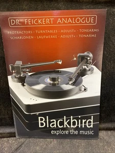 Folleto de 4 paneles Dr. Feickert Blackbird analógico - Imagen 1 de 7