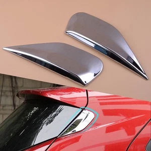 2x Fit For Buick Encore Mokka 2012+ Rear Window Spoiler Side Bevel Cover Trim - Bild 1 von 3