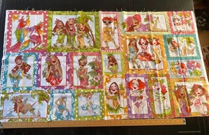 Loralie Harris Hu-La-La Beach Ladies Cotton Fabric Panel 23 x 43” Hawaiian - Picture 1 of 24