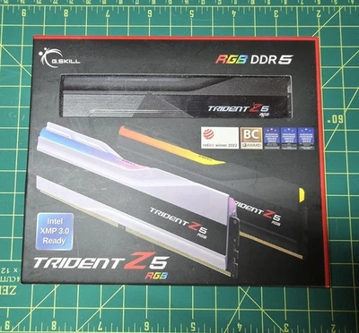G. SKILL Trident Z5 RGB 32GB PC5-57600 DDR5-7200 Memory -... - Image 1 of 3