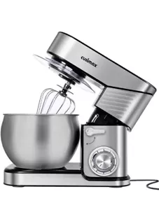 Standmischer, CUSIMAX 6,5QT Edelstahlmischer 6-Gänge Kippkopf Teigmischer - Bild 1 von 6