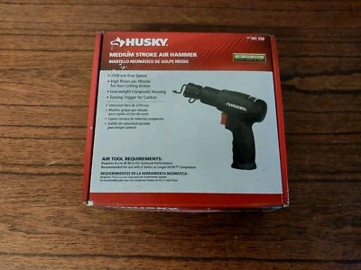 Husky H4630 Vibration Damped Medium Stroke Pneumatic Air Hammer 761336 - Image 1 of 4