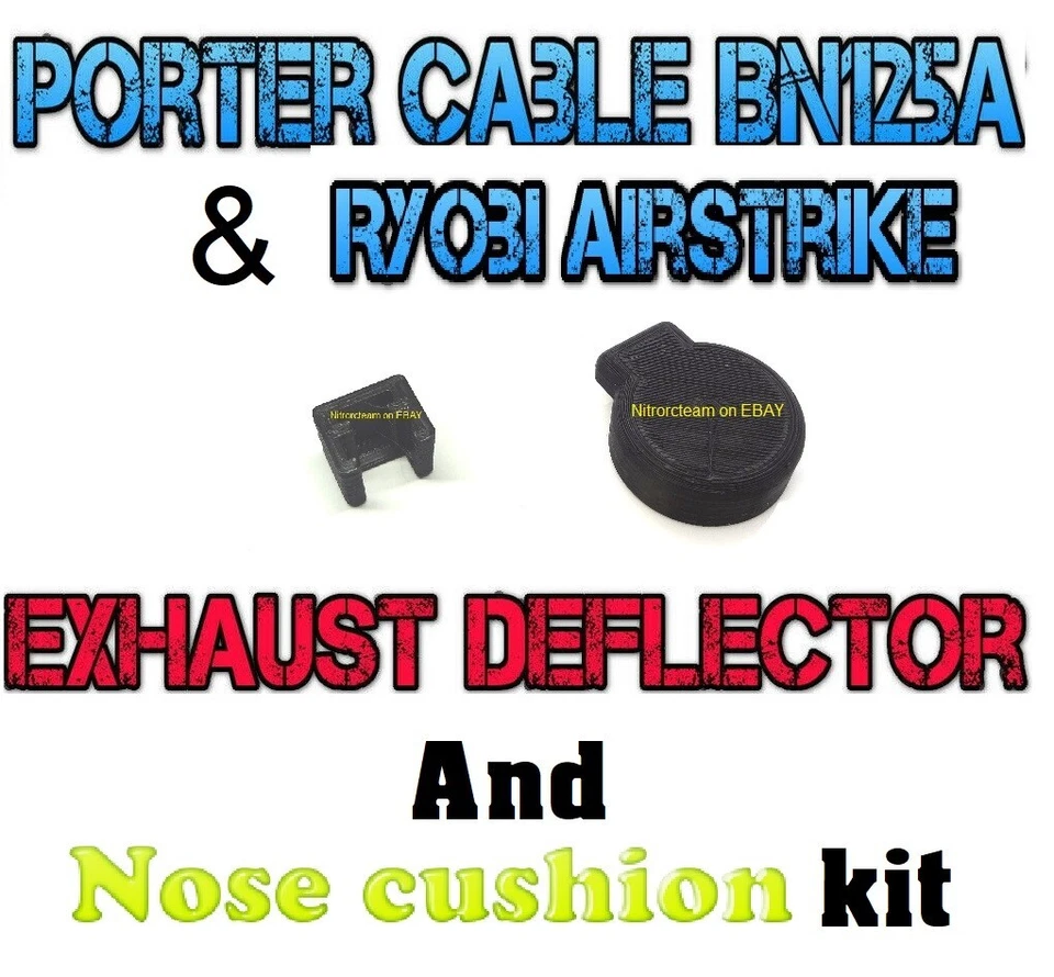 7 Pack of Porter Cable 894742 OEM Nose Cushion Bumpers for BN200A BN125A Nailers
