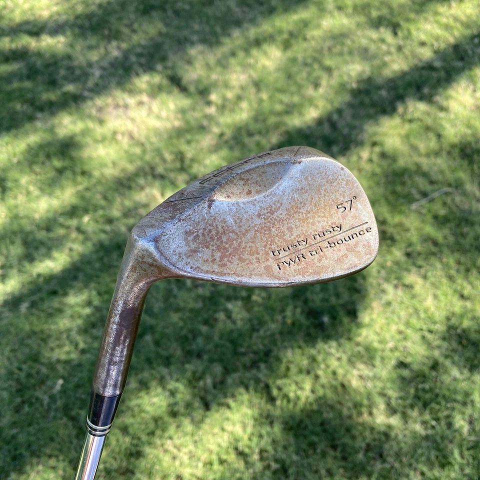 Cobra Trusty Rusty 57* Wedge LH 35 in DG Steel Shaft Stiff Flex 36" - Image 1 of 4