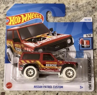 Hot Wheels NISSAN PATROL CUSTOM ROSSA 2024 1:64 - Immagine 1 di 2