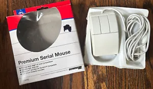 VINTAGE Gemini III 3 Button Mouse Premium Serial IBM NO DISK PC Accessories 1994 - Picture 1 of 8