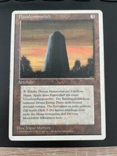 MTG GERMAN REVISED EDITION BASALT MONOLITH MAGIC THE GATHERING ARTIFACT UNCOMMON