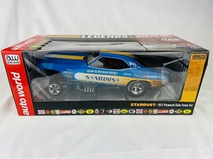 1/18 Auto World STARDUST Don Schumacher 1972  Plymouth Cuda FUNNY CAR - Picture 1 of 5