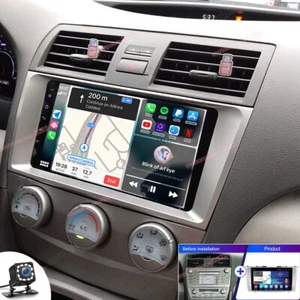 Radio estéreo para automóvil Toyota Camry 2007-2011 9" Carplay Android 12 GPS NAVEGACIÓN WiFi - Imagen 1 de 14
