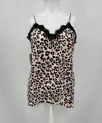Bar lll Top Animal Print Lace Tank Sleeveless Sz S NEW NWOT N111 - Image 1 of 2