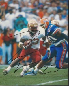 FOTO 8X10 FIRMADA AUTOGRAFIADA POR TRAVIS SEMINOLES MENORES CON CERTIFICADO DE AUTENTICIDAD - Imagen 1 de 1