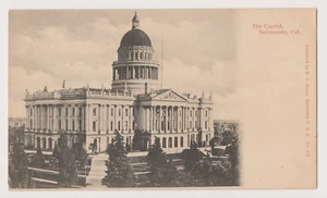 Antique Private Mailing Postcard 1989-1901 Sacramento California State Capitol - Picture 1 of 2