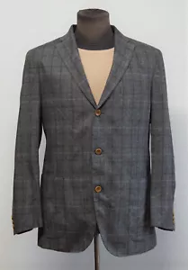 Boglioli Dover silk linen unstructured blazer jacket size 54 EU - 44 US - Picture 1 of 8