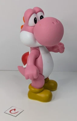 Nintendo Super Mario Collection Pink Yoshi 5" Vinyl Figure 2009 Banpresto - Image 1 of 4