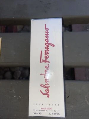 SALVATORE FERRAGAMO PERFUMES 1.7 OZ EDP SPRAY ORIGINAL FORMULA NEW SEALED RARE - Image 1 of 2