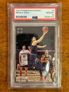 2021 Panini Photogenic Nikola Jokic #8 PSA 10 Gem Mint! Very Rare Population 2 - Picture 1 of 3