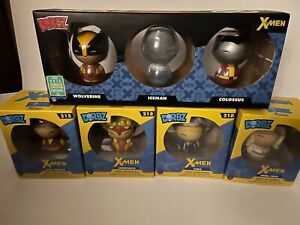 FUNKO DORBZ X-MEN Cable, Dark Phoenix, Emma Frost, Sabertooth + 3 Pack NEW