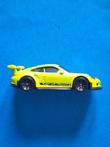 Porsche 911 GT3 RS 🔥 1/64 Hot wheels vert noir DHP00 2023 loo - Picture 1 of 5