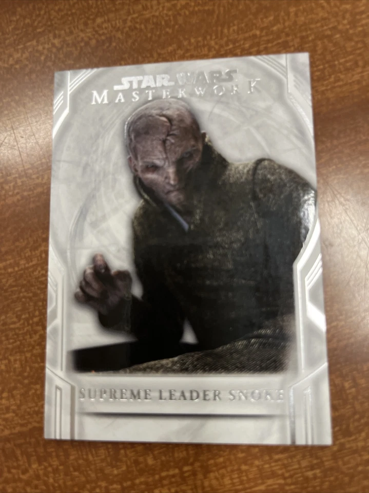 2018 Star Wars Masterwork Base Card #84 - Supreme Leader Snoke - Image 1 of 1