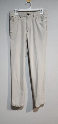 HAGGAR активный серии мужской Slim Fit эластичной Chinos - легкие брюки брюки 33 x 32 - Изображение 1 из 4