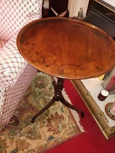 ANTIQUE GEORGIAN WINE SIDE TABLE - Picture 1 of 12