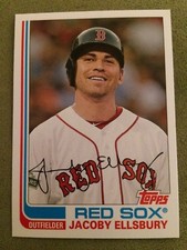 2013 Topps Archives Jacoby Ellsbury Baseball Card #62 Red Sox