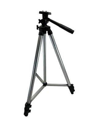 Samsonite Photo Video Camera Lightweight Tripod Tilt Head Collapsible 19” to 54" - Image 1 of 4