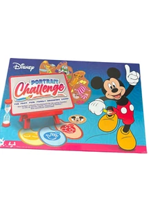 Disney Portrait Challenge Board Game Family Drawing Game - Picture 1 of 2
