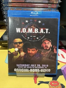 GCW W.O.M.B.A.T. 2019 Bluray Wrestling Game Changer ECW WWE AEW NJPW TNA - Picture 1 of 3