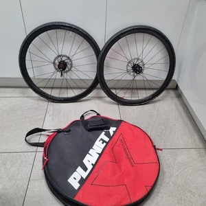 PLANET X CARBON 38 TUBULAR WHEELS 11 SPEED SHIMANO SRAM WHEELSET - Picture 1 of 16