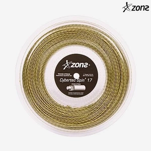 Zons Cybertec Spin² 17 1.25mm 200m CROSS Tennis String Racquet Racket Reel - Picture 1 of 5