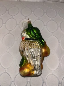 Christopher Radko From True Love Partridge Pear Tree Christmas Ornament No Box - Picture 1 of 9