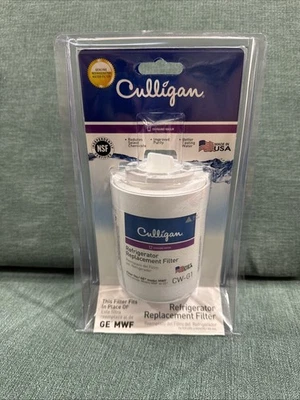 Cartucho de filtro de repuesto para refrigerador Culligan CW-G1 reemplaza GE MWF nuevo Foto 1 de 4