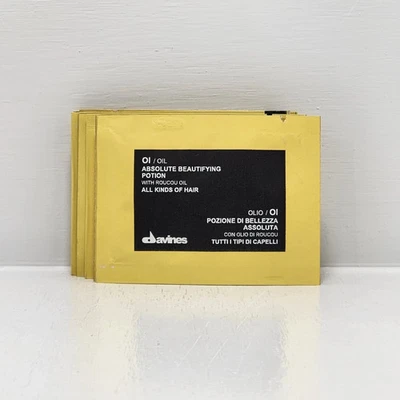 Kit de Bolsita Poción Embellecedora Absoluta Aceite Oi Davines 3ml | Pack de 12 | Nuevo Foto 1 de 2