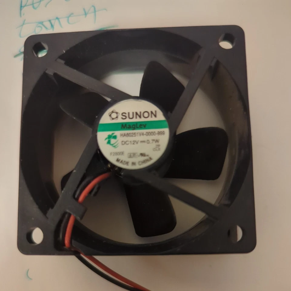 Sunon MagLev 2 Pin 60mm Cooling Fan DC 12V 0.7W HA60251V4-0000-999 - Image 1 of 1