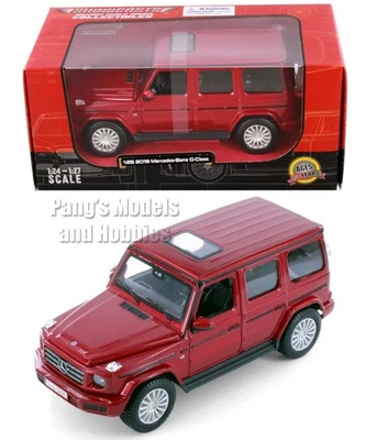 Mercedes-Benz Clase G G500 W463 2019 escala 1/24 diecast modelo muestra caja roja Foto 1 de 4