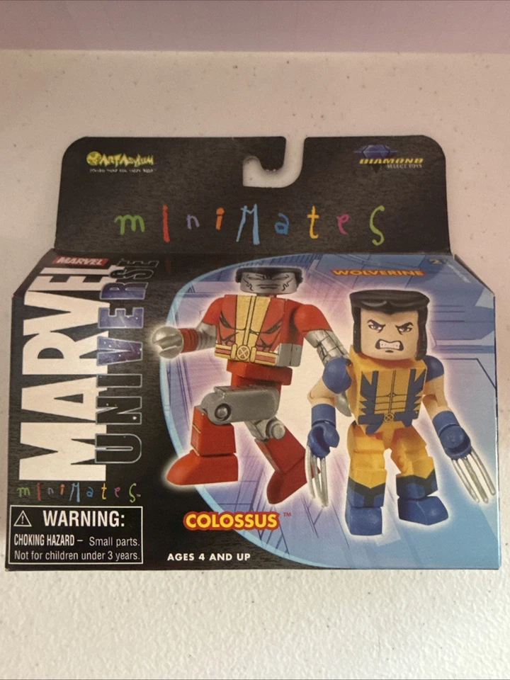 Marvel Universe Minimates Colossus & Wolverine Foto 1 de 4