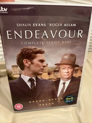 ENDEAVOUR : Complete Series Nine ( 9 ) 2 Disc DVD Set New In Plastic - Image 1 of 4
