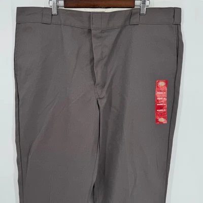 Dickies Mens 874 Work Pants Original Fit Flex Gray Size 44x30 NWT - Image 1 of 4