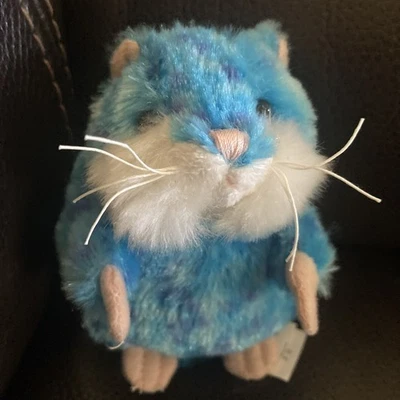 Peluche raro Ganz Webkinz 1ª Edición Azul Presto Mazin Hámster WE000767 Lil'Kinz Foto 1 de 4