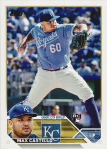2023 Topps #251 Max Castillo Kansas City Royals Rookie Baseball Card - Picture 1 of 2