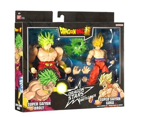 Dragon Stars - Battle Pack Series - Super Saiyan Goku Vs Super Saiyan Broly 17cm - Imagen 1 de 8